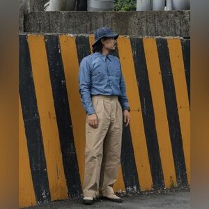 1960s AUS Army Combat Pants Khaki Bronson NS Mfg